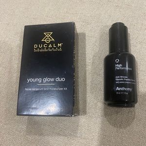BOGO NEW Ducalm young glow duo & Anthony high performance serum